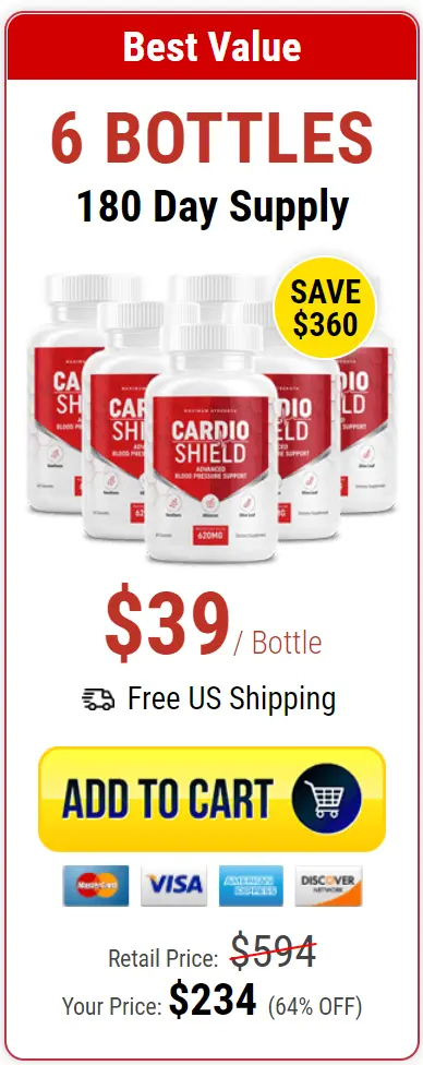 cardio shield 6 bottle pricing